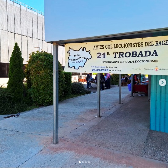 Fotos de la 21 trobada intercanvi de col.leccionisme dels Amics Col.leccionistes del Bages a Manresa (Barcelona).