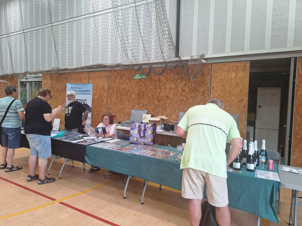16ª Trobada d'intercanvis de sobrets de sucre i sacarines a Terrassa.
