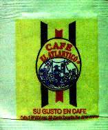 Sobres de edulcorantes de la marca de café argentina EL ATLANTICO.