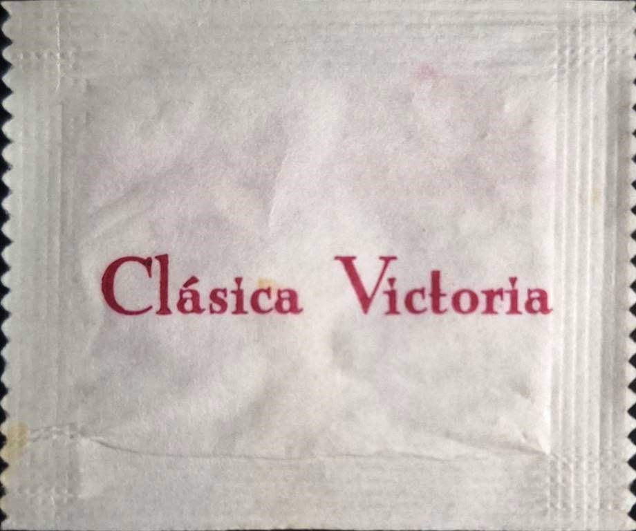 Sobres de edulcorantes del local de hostelería CLÁSICA VICTORIA.