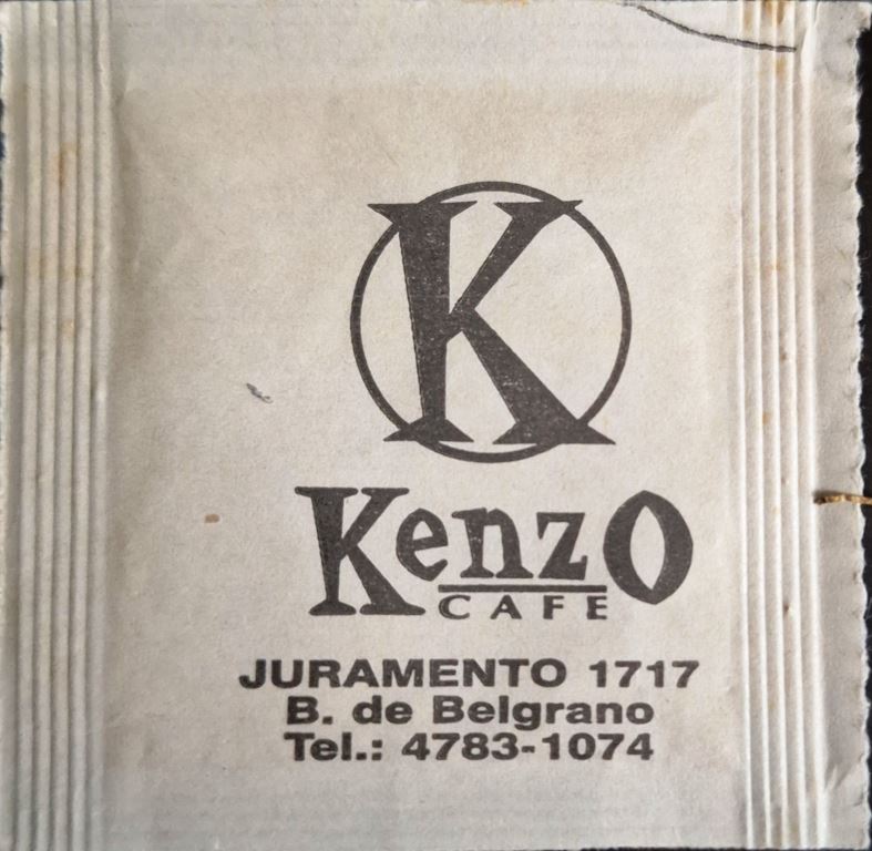 Sobres de edulcorantes de locales de hostelería de Argentina.