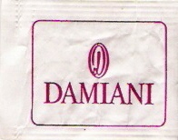 Sobres de edulcorantes del local de hostelería DAMIANI.