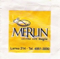 Sobres de edulcorantes del local de hostelería MERLIN