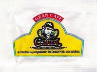 Sobres de edulcorantes del local de hostelería GRAN CAFÉ GARDEL
