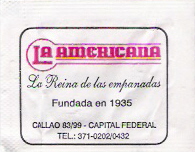 Sobres de edulcorantes del local de hostelería LA AMERICANA