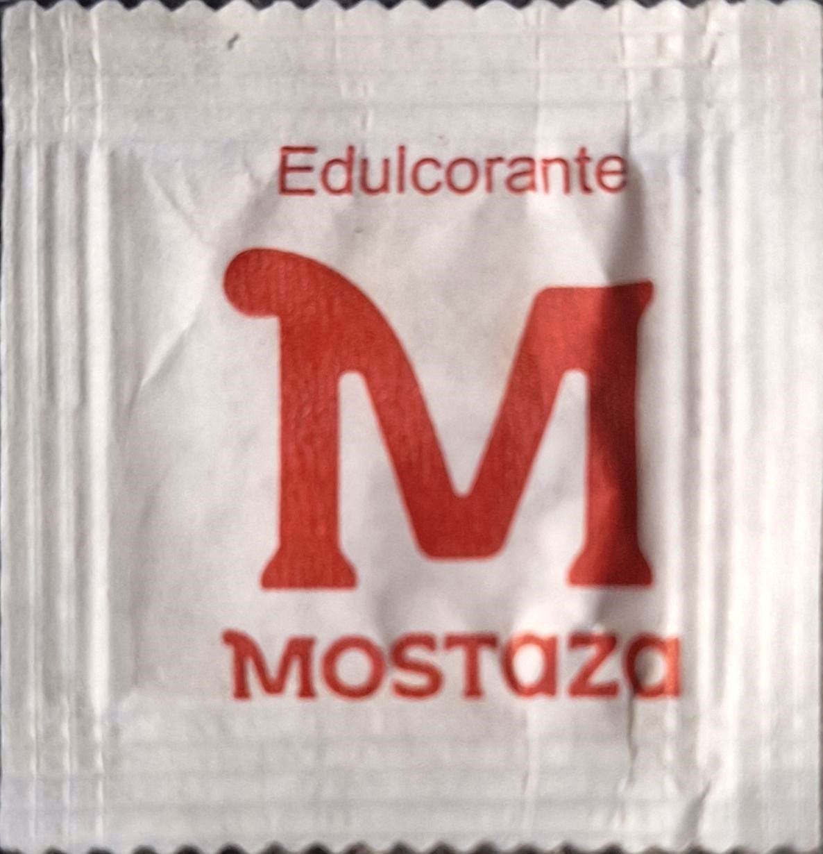 Sobres de edulcorantes del local de hostelería MOSTAZA