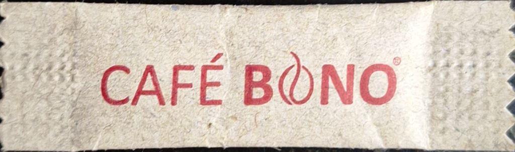 Sobres de edulcorantes de la marca de café argentina BONO.
