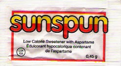 Sweetener packets from CANADA store brands.