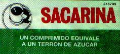 Sobres de edulcorantes de marcas de edulcorantes.