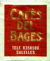 Sobres de edulcorantes de la marca de café DEL BAGES.