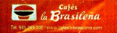 Sobres de edulcorantes de la marca de café LA BRASILEÑA.