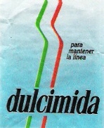 Sobres de edulcorantes de la marca de edulcorante DULCIMIDA