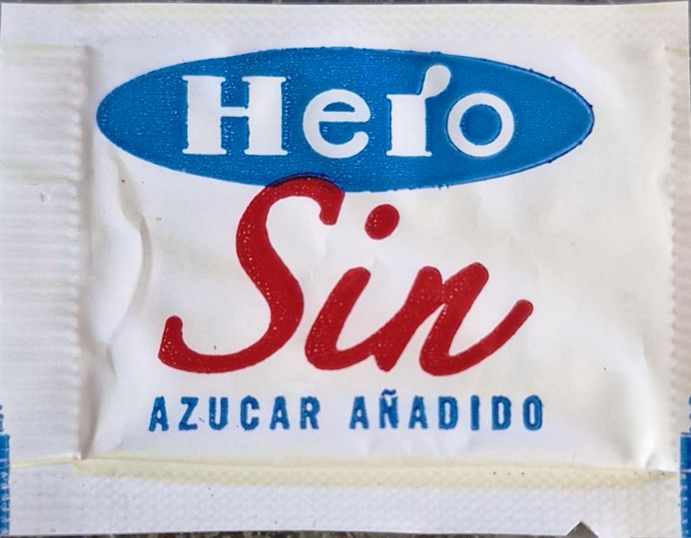 Sobres de edulcorantes de edulcorante HERO.