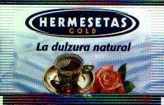 Sobres de edulcorantes de edulcorante HERMESETAS.