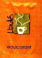 Sobres de edulcorantes de la marca de café LLADÓ.