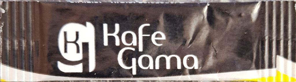 Sobres de edulcorantes de la marca de café KAFE GAMA.