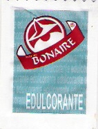 Sobres de edulcorantes de la marca de café BONAIRE.