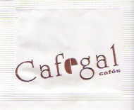 Sobres de edulcorantes de la marca de café CAFEGAL.