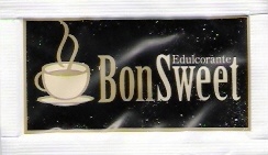 Sobres de edulcorantes de la marca de edulcorante BONSWEET