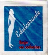 Sobres de edulcorantes de la marca de edulcorante EDULCORANTE