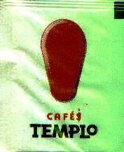 Sobres de edulcorantes de la marca de café TEMPLO