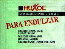 Sobres de edulcorantes de edulcorante HUXOL.