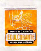 Sobres de edulcorantes de la marca de edulcorante CEPAC