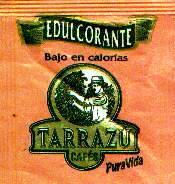 Sobres de edulcorantes de la marca de café TARRAZÚ