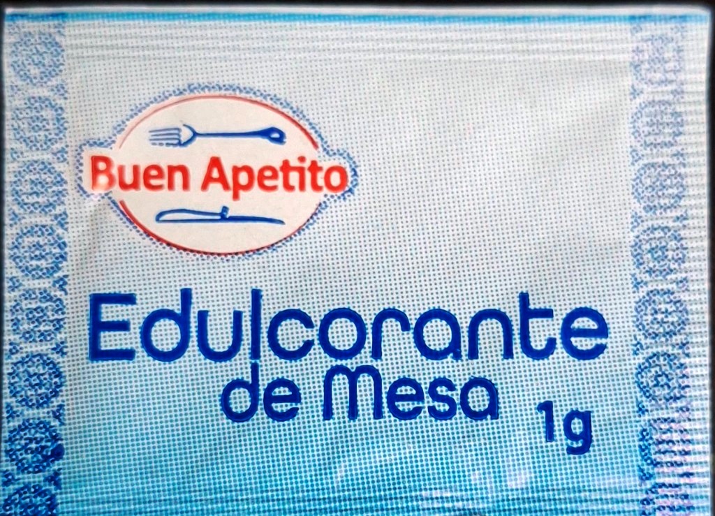 Sobres de edulcorantes de la marca de edulcorante BUEN APETITO