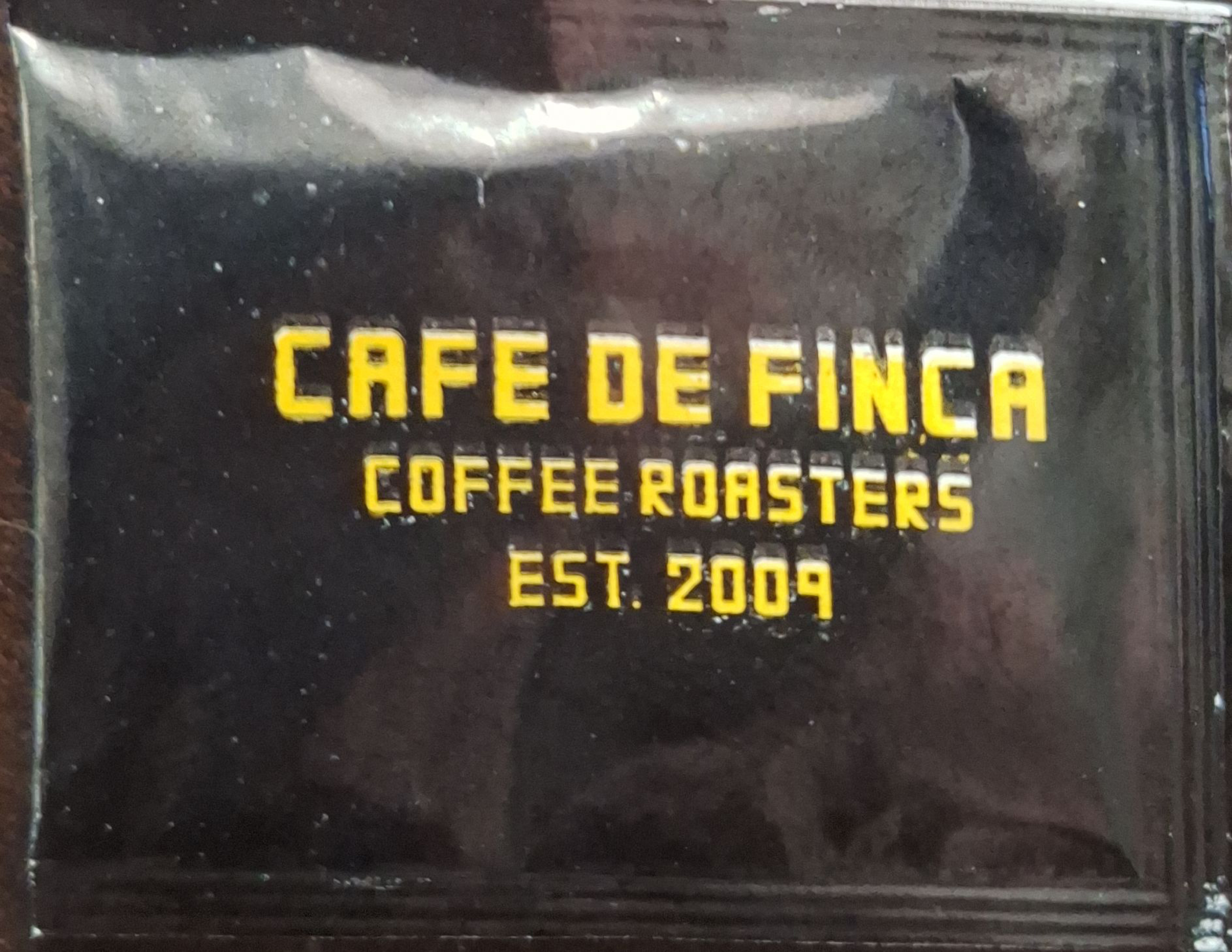 Sobres de edulcorantes de la marca de café DE FINCA.