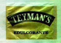 Sobres de edulcorantes de la marca de edulcorante TEYMAN'S.