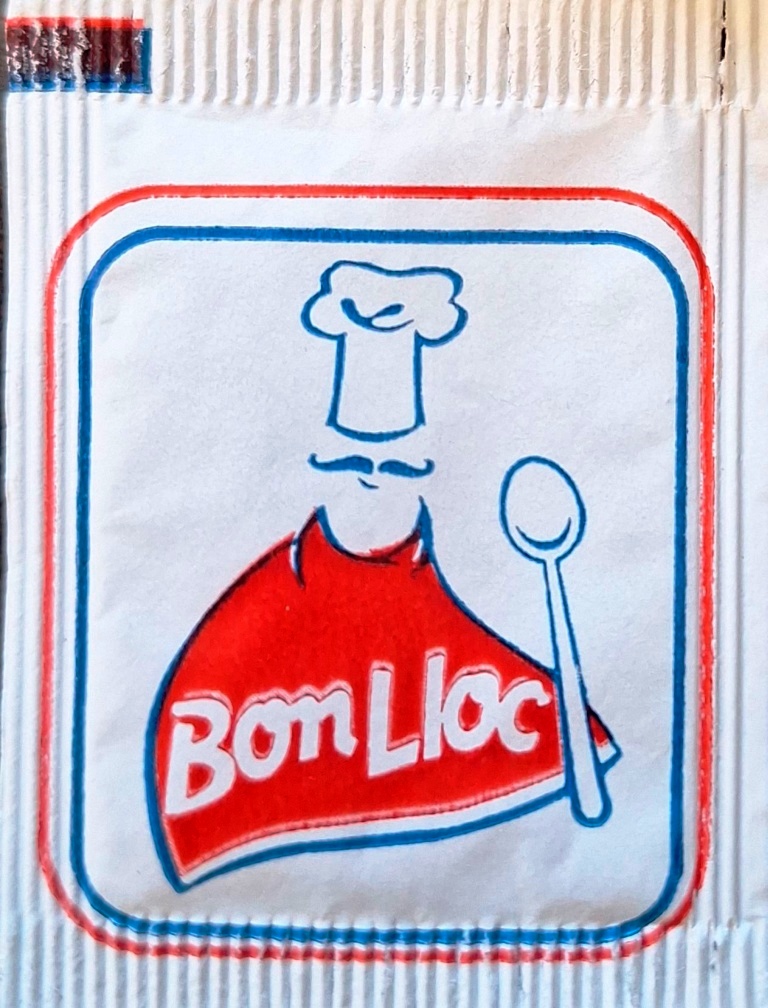 Sobres de edulcorantes de la marca de edulcorante BONLLOC