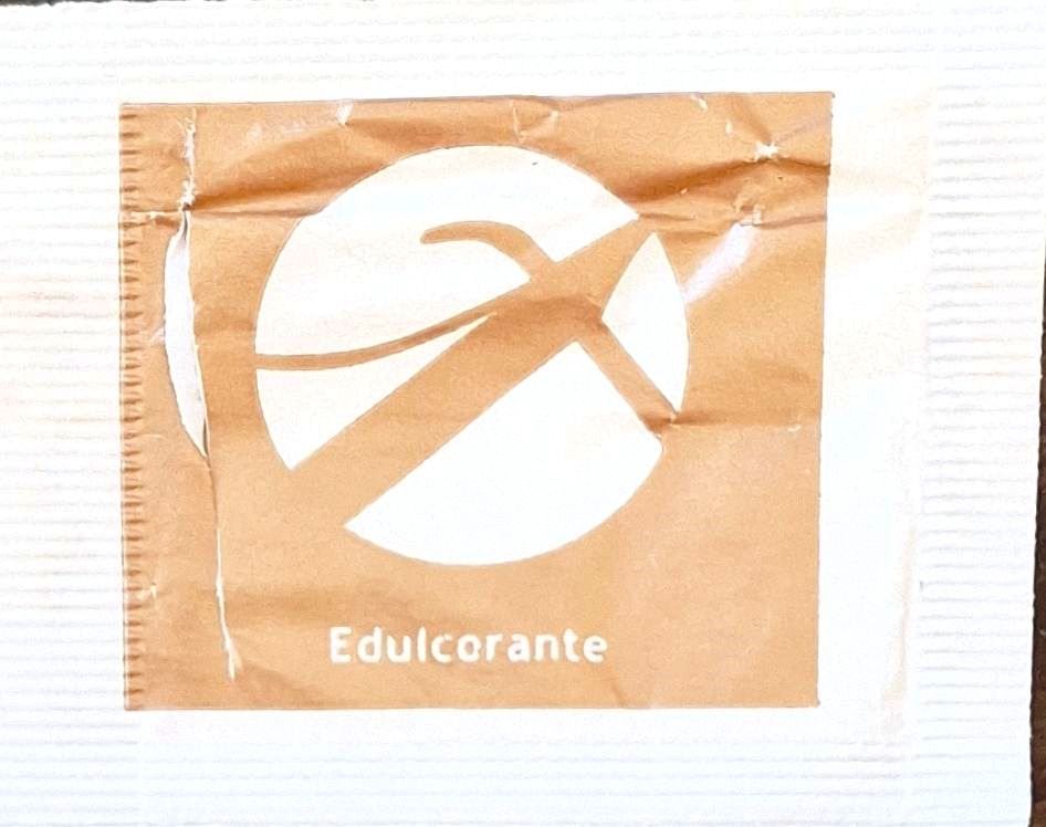 Sobres de edulcorantes de la marca de edulcorante DISFRAN