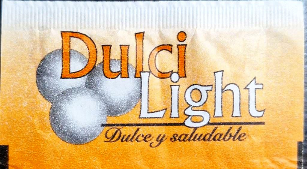 Sobres de edulcorantes de la marca de edulcorante DULCILIGHT