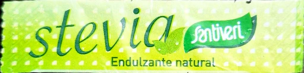 Sobres de edulcorantes de la marca de edulcorante SANTIVERI.