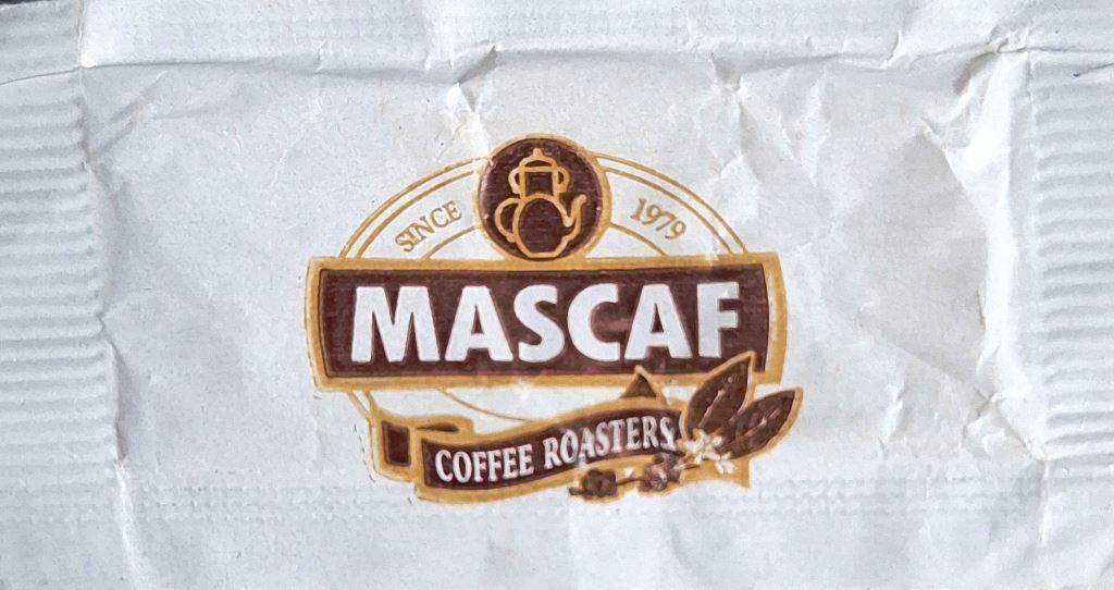 Sobres de edulcorantes de la marca de café MASCAF.