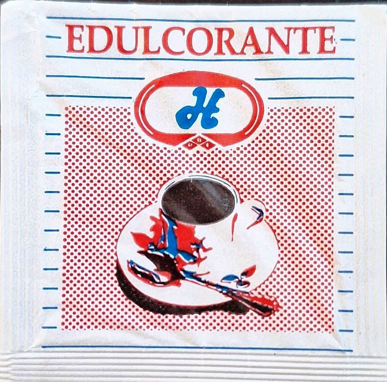 Sobres de edulcorantes de edulcorante.