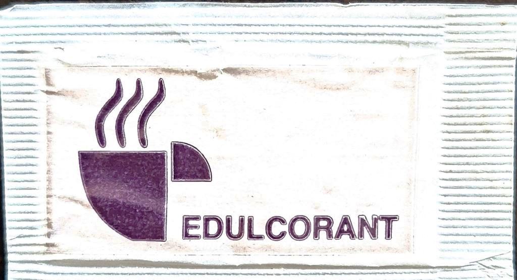 Sobres de edulcorantes de la marca de edulcorante EDULCORANT