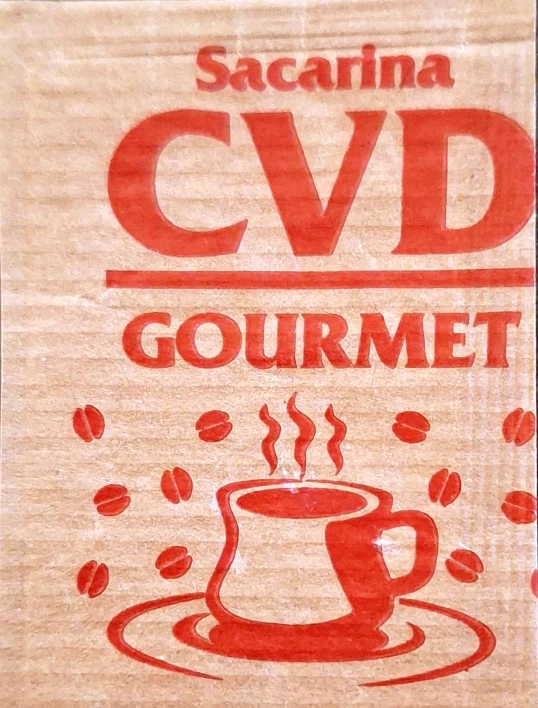 Sobres de edulcorantes de la marca de edulcorante CVD