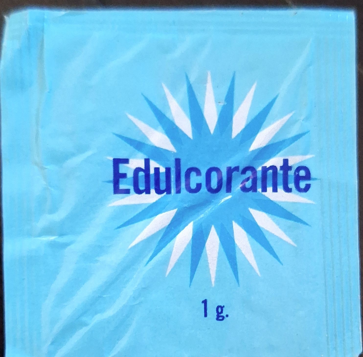 Sobres de edulcorantes de la marca de edulcorante COMERCO