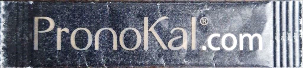 Sobres de edulcorantes de la marca de edulcorante PRONOKAL.