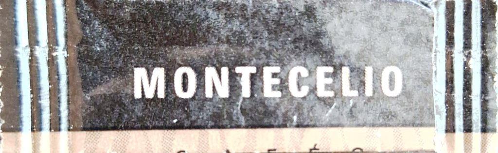 Sobres de edulcorantes de la marca de café MONTECELIO.