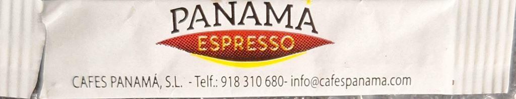 Sobres de edulcorantes de la marca de café PANAMA.