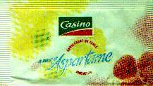 Sachets d'édulcorant de la Sociétés de distribution CASINO de France.
